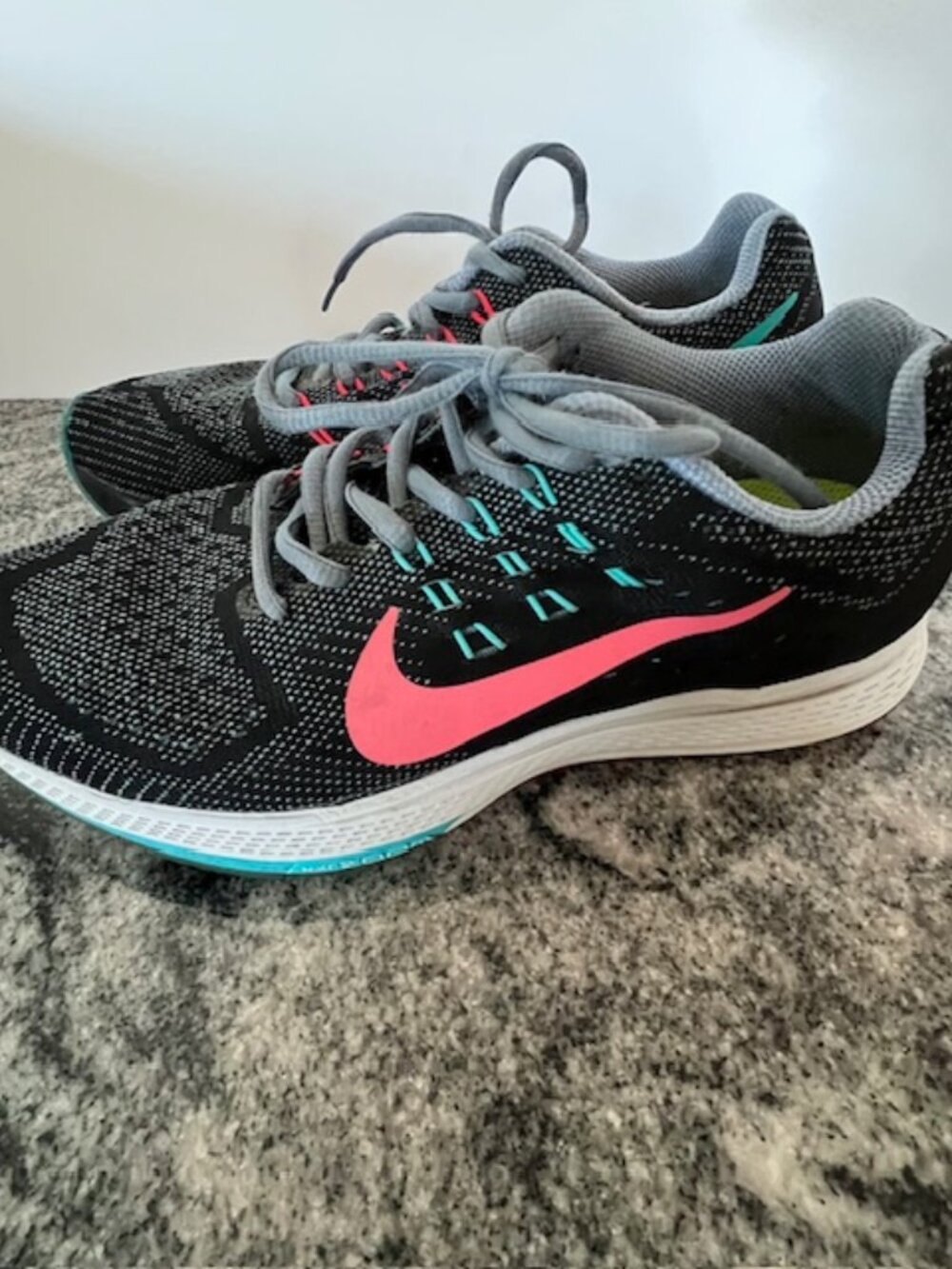 NIKE Women's Air Zoom Structure‎ 18 black/pink